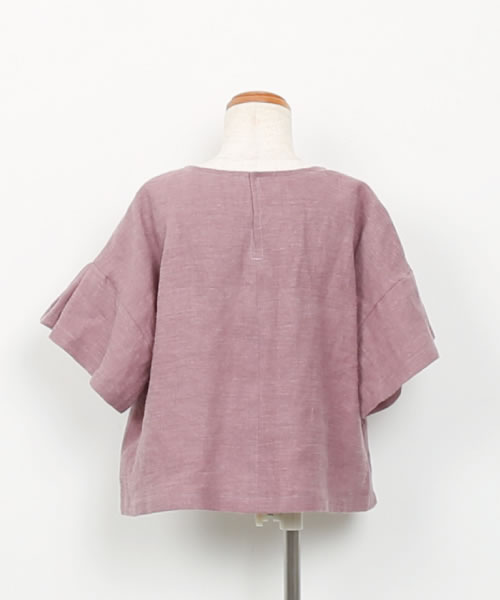 TP019 ふわ袖ブラウス　キッズ